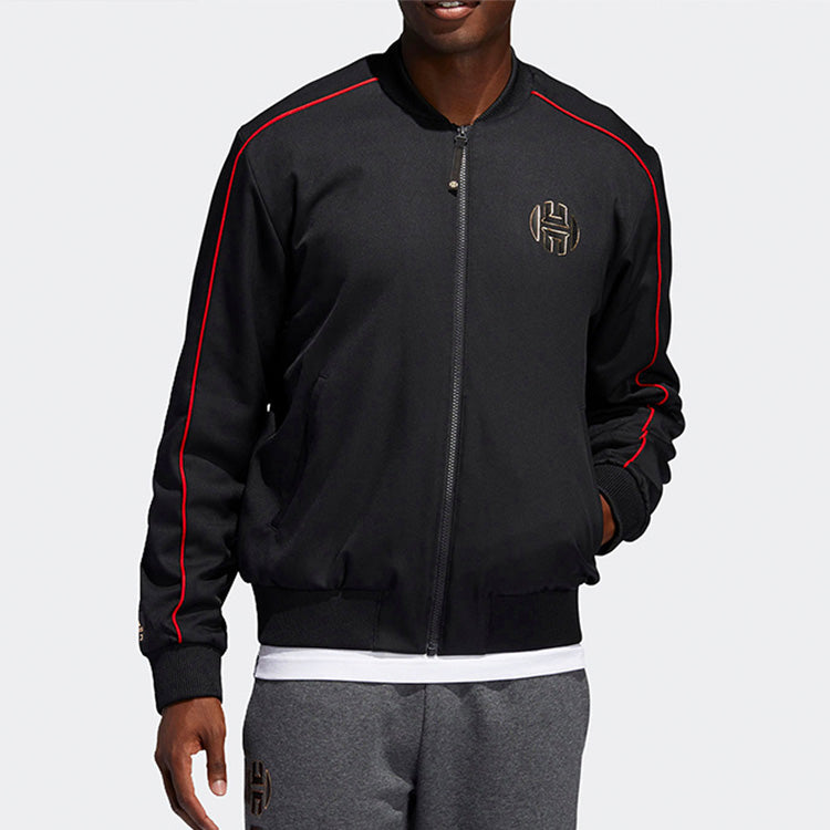 adidas Harden Jkt Basketball Sports Jacket Black FH7696
