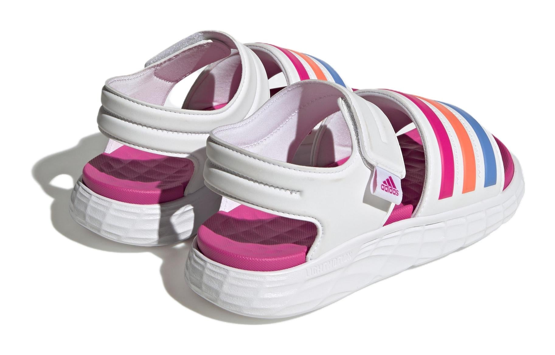 (PS) adidas Duramo Sandals 'White Pink' HP5835