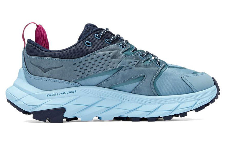 (WMNS) HOKA ONE ONE Anacapa Low GoreTex Niebieskie 'Blue' 1119373-MSSS