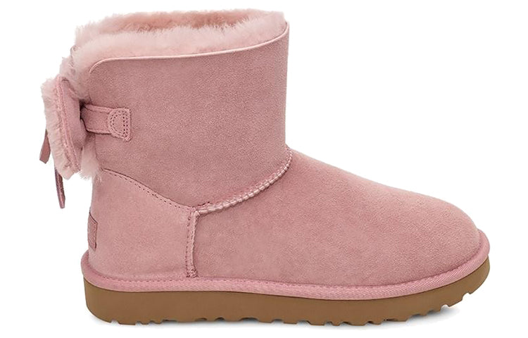 (WMNS) UGG Classic Dudble Bow Mini 'Pink' 1103652-PCRY