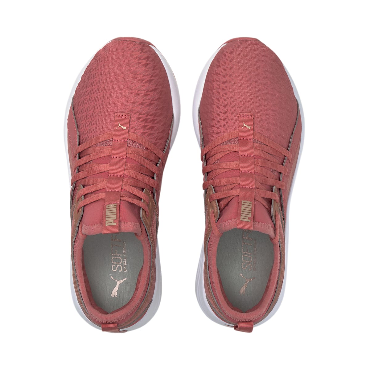 (WMNS) PUMA Softride Sophia Q4 Shine 'Pink White' 195224-02