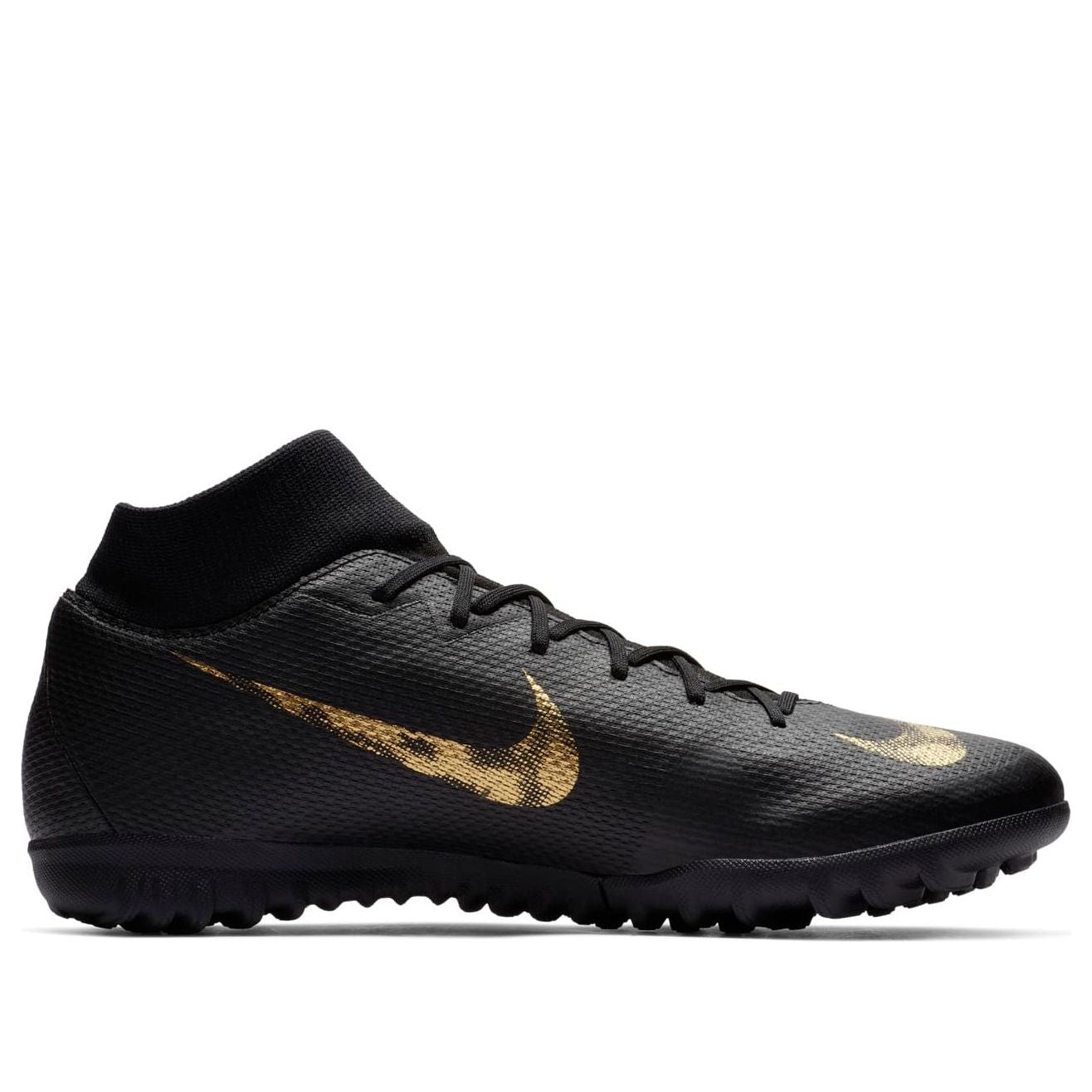 Nike Mercurial Superfly 6 Academy TF ' Black Metallic Gold' AH7370-077