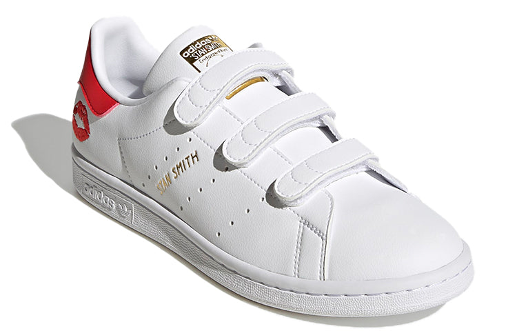 (WMNS) adidas originals Stan Smith Shoes 'White Red Lips' S42845