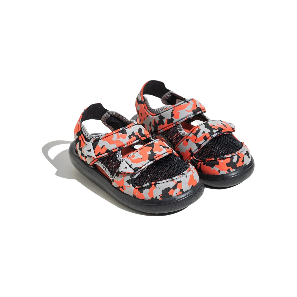 (TD) adidas Water Sandals 'Orange Grey' IE0177