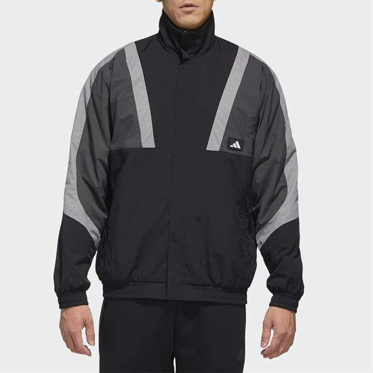 adidas Ub Jkt Silo Double Sided Sports Stylish Jacket Black GM4401