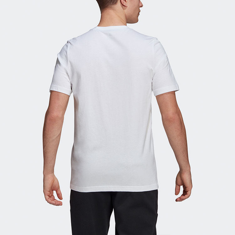 adidas Tarot Bos M Printing Sports Round Neck Short Sleeve White GN8179