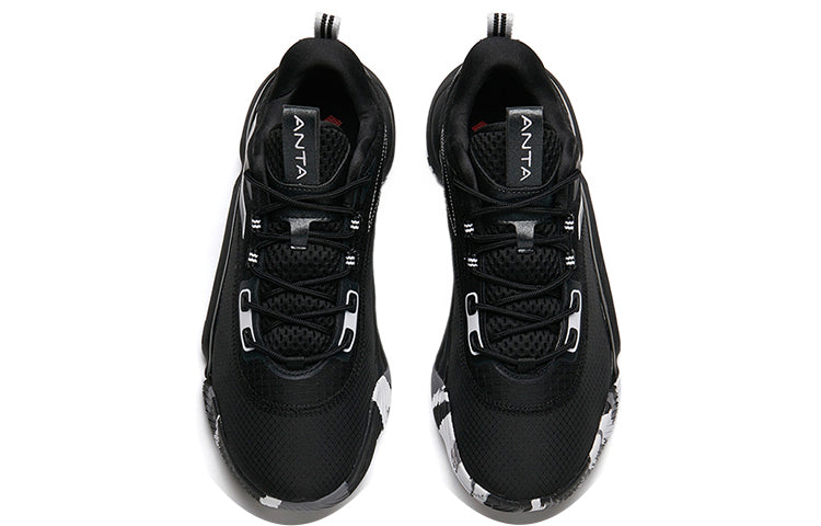 ANTA Basketball Series Sneakers 'Black Grey Camo' 112141643S-3