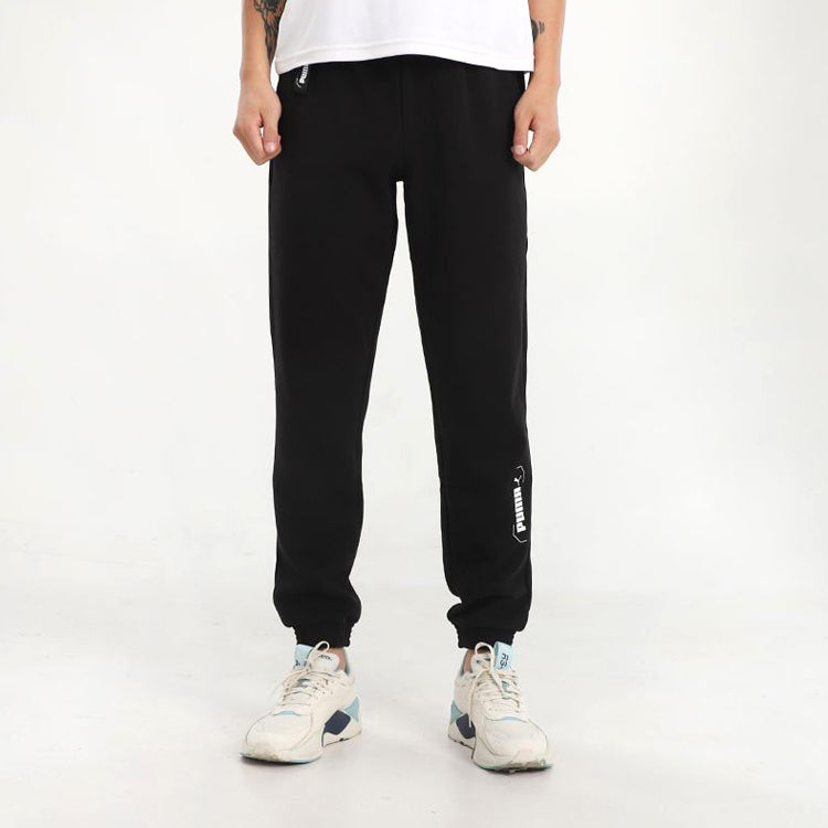 PUMA Nu-Tility Trousers 'Black White' 585251-01