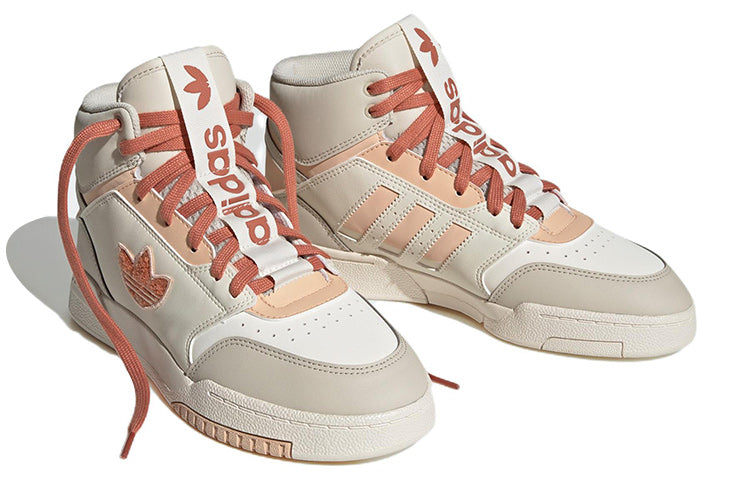 (WMNS) adidas Drop Step XL 'Clear White Brown' HQ6947