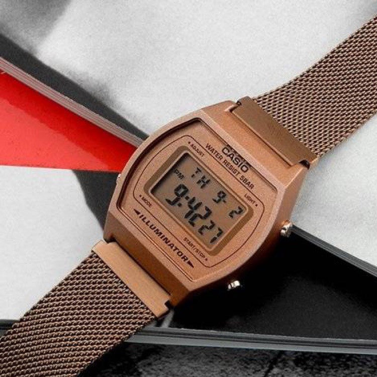 Casio Youth Digital Watch 'Pink Rose Gold' B640WMR-5A