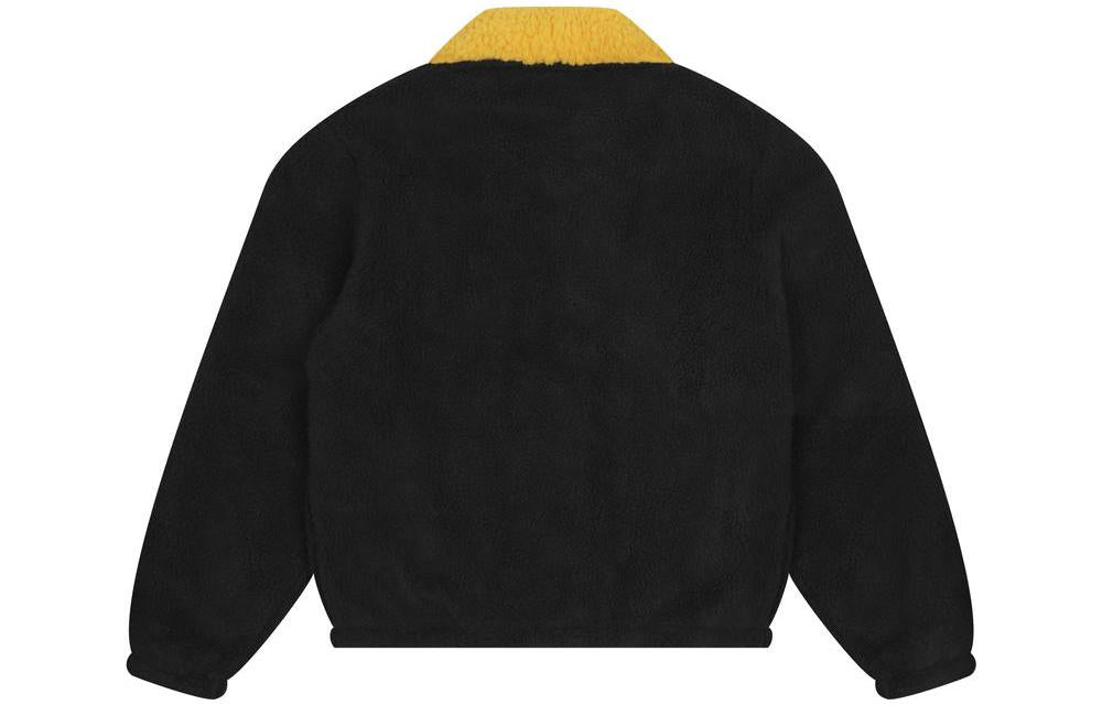 Drew House Reversible Zip Up Jacket 'Black Yellow' DR-SS22-277