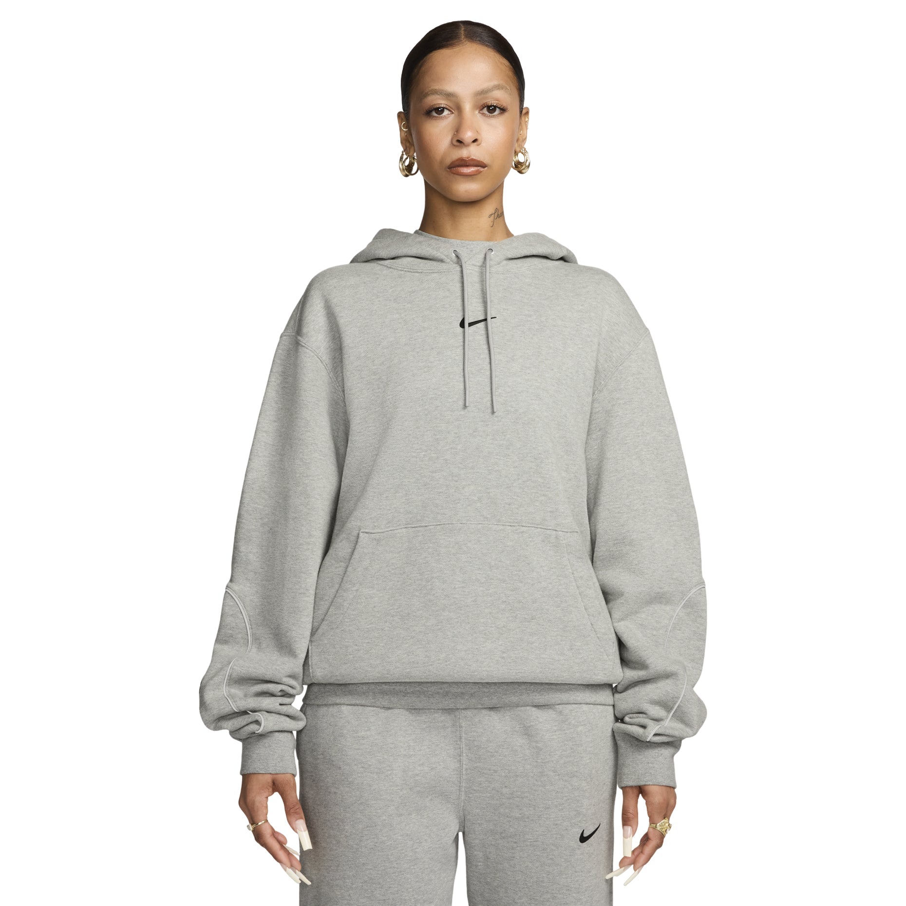 Nike x NOCTA Drake Fleece Hoodie 'Grey' FN7659-063