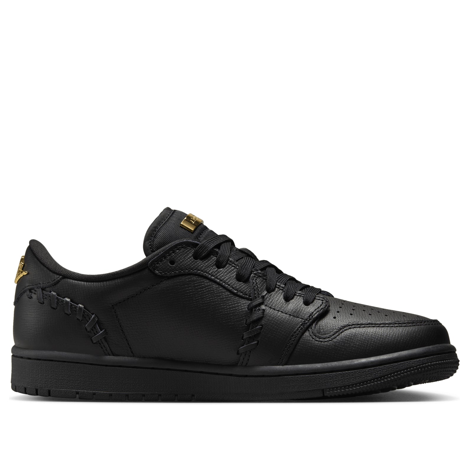 (WMNS) Air Jordan 1 Low Method of Make 'Black Metallic Gold' FN5032-007