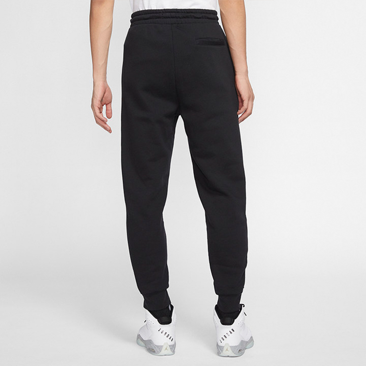 Air Jordan Sport Dna Slim Fit Bundle Feet Athleisure Casual Sports Pants Black DA6720-010
