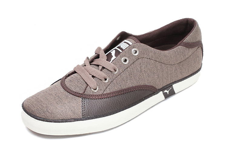 PUMA Rally Match Vintage Casual Low Top Board Shoes Brown 350416-02