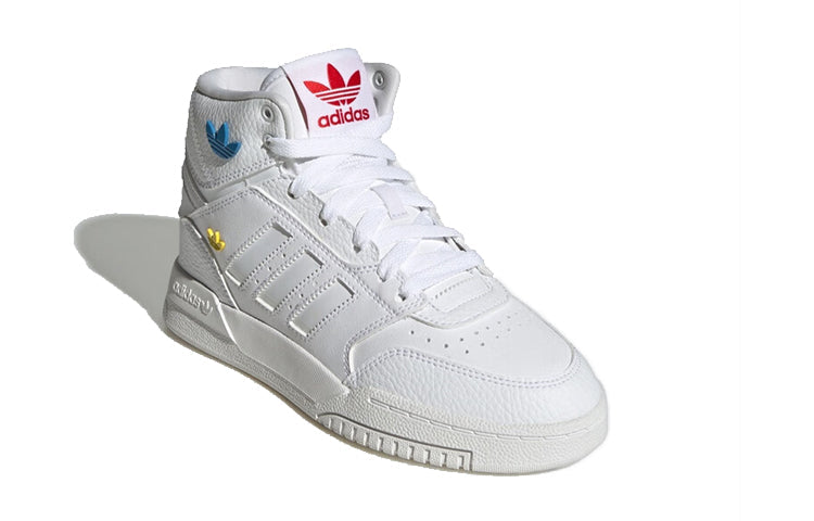 (GS) adidas originals Drop Step 'White Yellow Bright Blue' HP7793