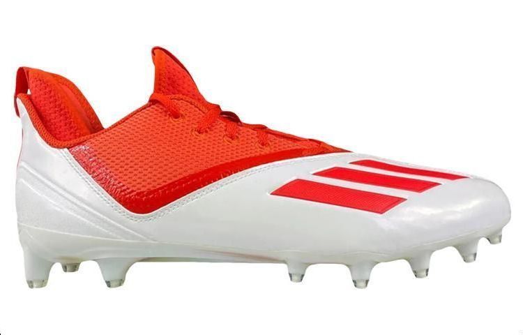 adidas Adizero 21 Football Cleats 'White Orange' GW2944