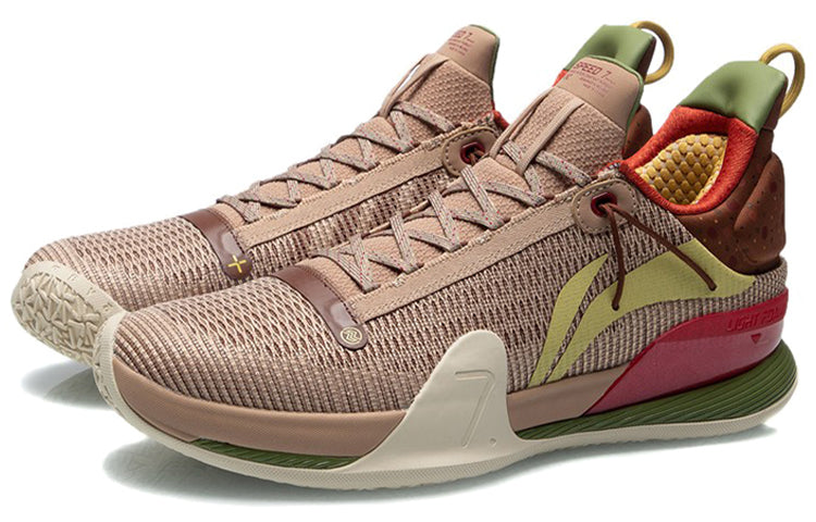 Li-Ning Speed 7 Premium 'Red Brown' ABAR001-3