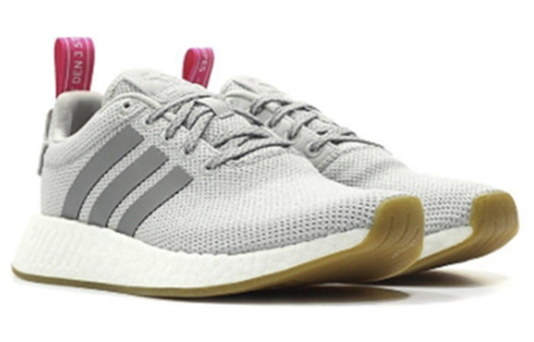 (WMNS) adidas NMD_R2 'Grey Shock Pink' BY9317
