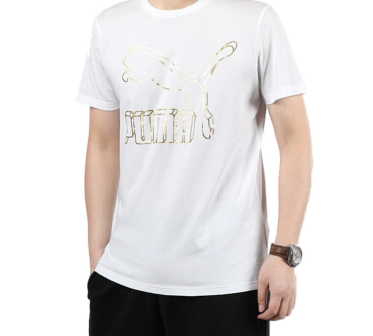 PUMA Classics Logo Short Sleeve TEE White 596535-62