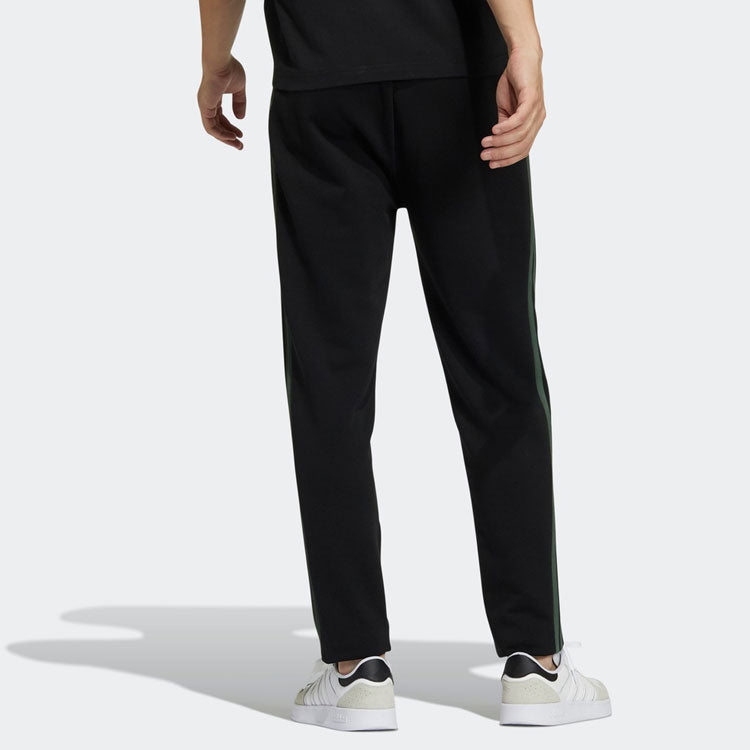 adidas M Ssfv5 Lw Tp Graffiti Printing Stripe Knit Sports Pants Black GP4835