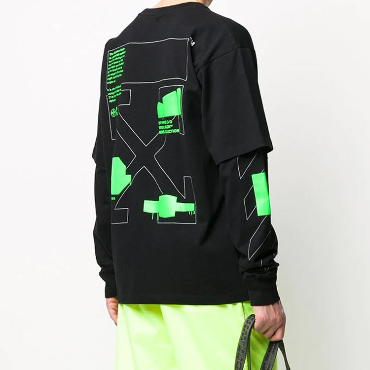 Off-White Golden Ratio Print Layered Swea OMAB022R201850061045