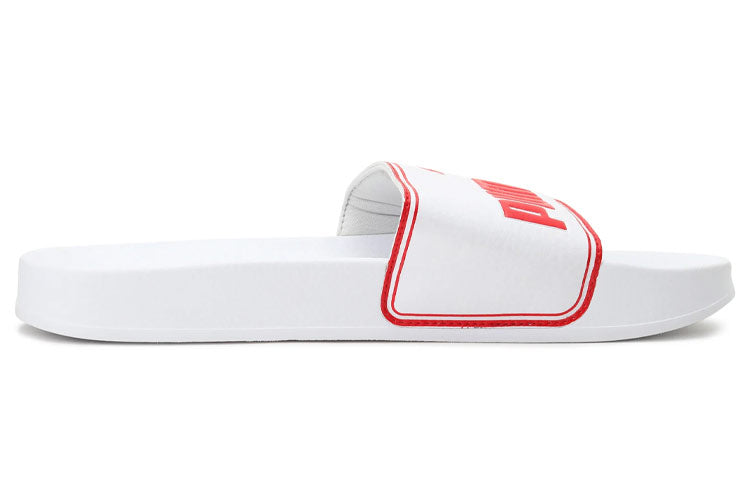 PUMA Leadcat Slipper White/Red 360263-05