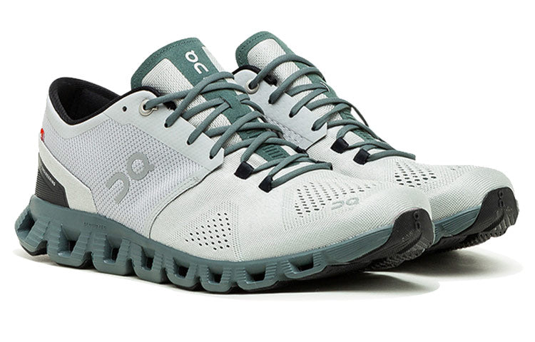 On Running Cloud X 'Gray Green' 40.99595