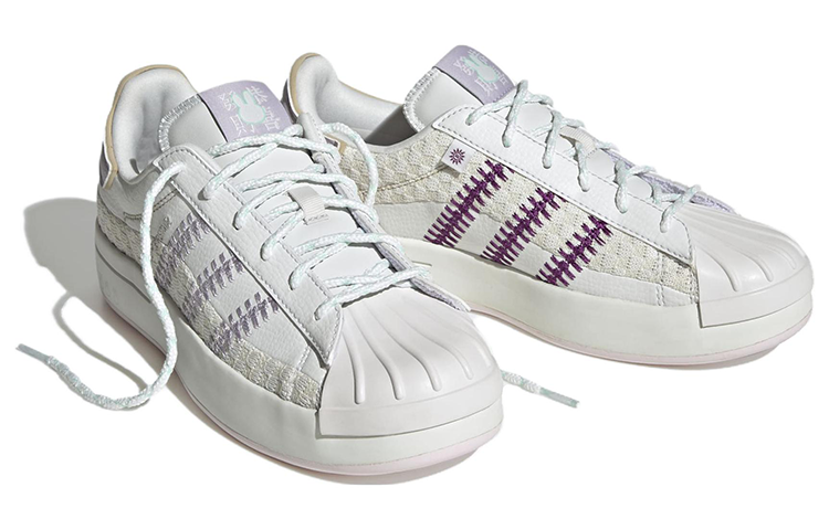 (WMNS) adidas x Miffy Superstar Ayoon 'Crystal White Silver' IE1899