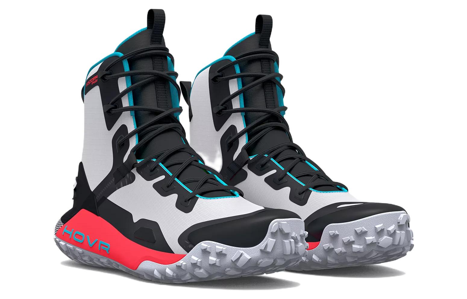 Under Armour HOVR Dawn Waterproof 400G Geo 'White Beta' 3025704-100