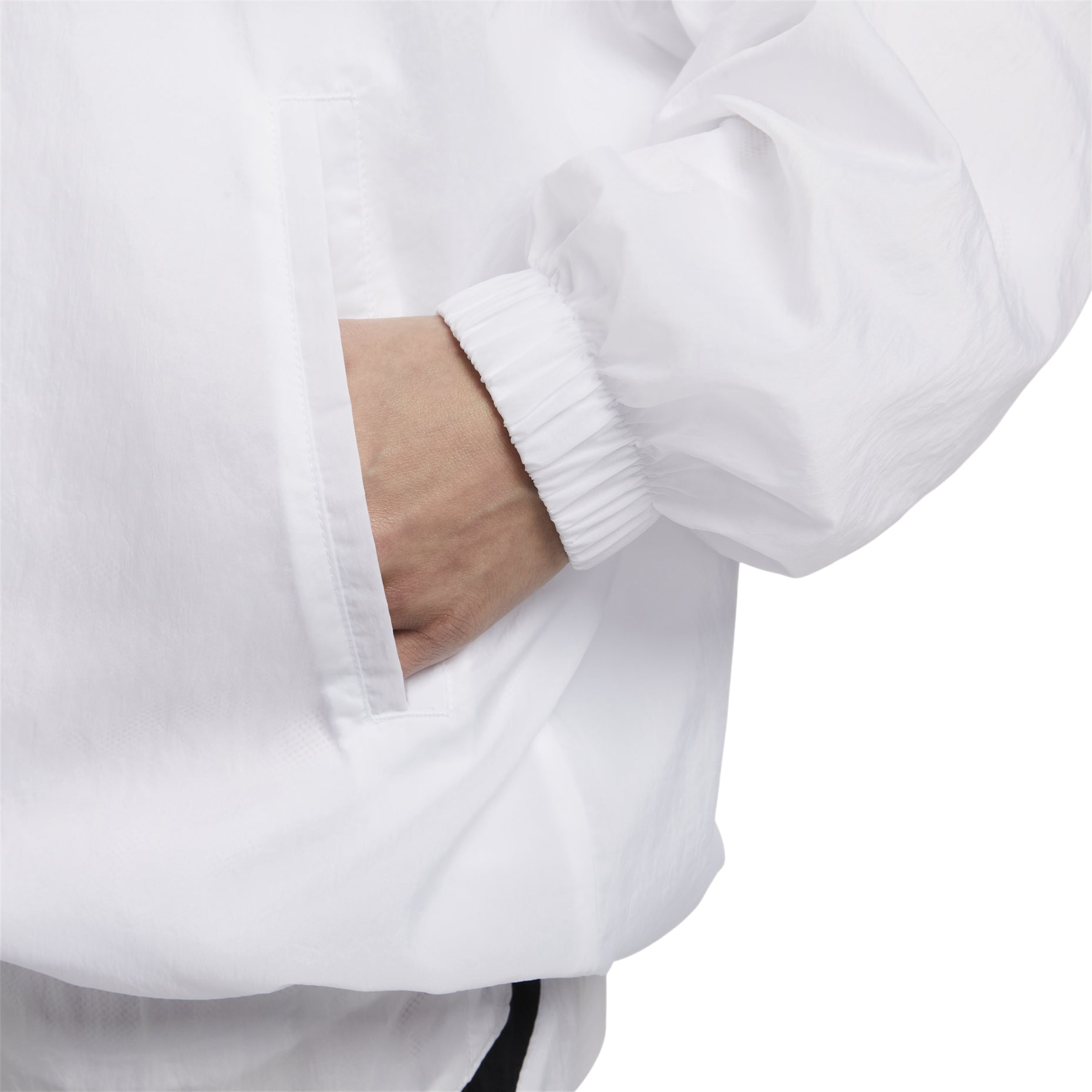 (WMNS) Nike Sportswear Essential Woven Jacket 'White' DX5865-100