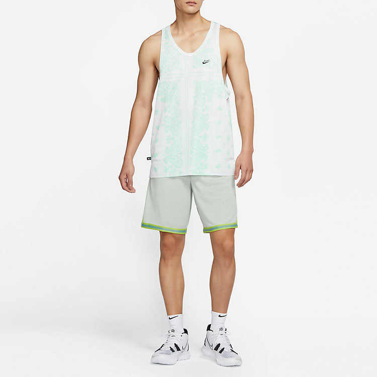 Nike Dri-fit Casual Breathable cashew Sleeveless Vest Green DH7372-121