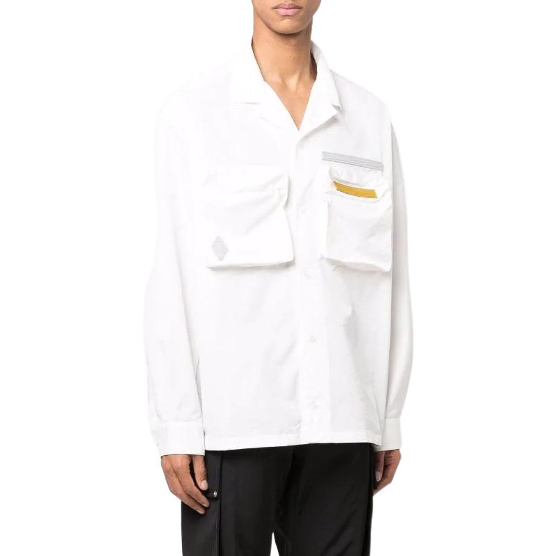 A-COLD-WALL* Logo Detailed Buttoned Shirt 'White' ACWMSH048-WHITE