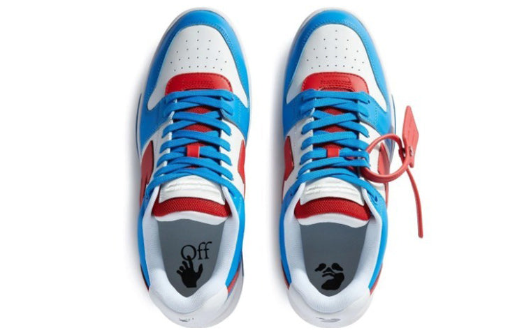 Off-White Out Of Office Low-Top Sneaker 'Blue White Orange' OMIA189S23LEA0014510