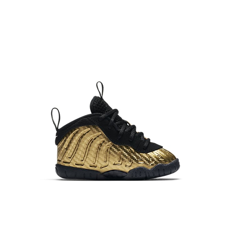 (TD) Nike Little Posite Pro 'Metallic Gold' 843769-701