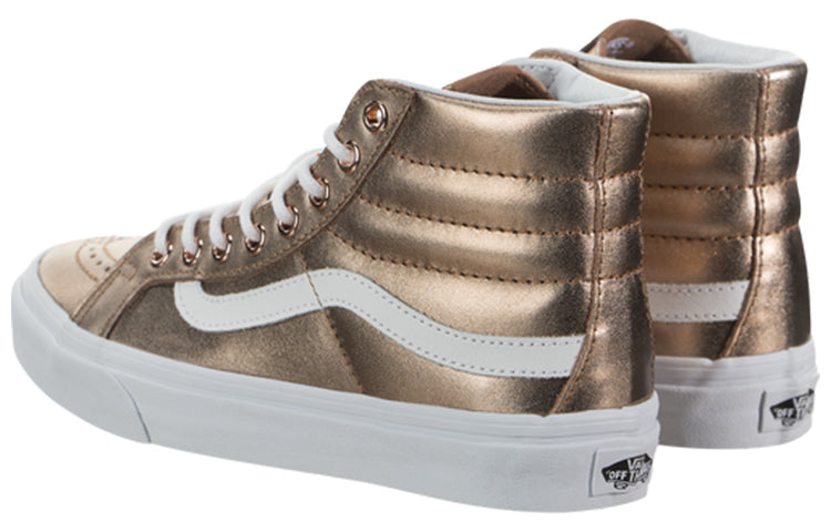 Vans SK8-HI Slim Casual Skateboarding Shoes Gold VN0A32R2LZ9