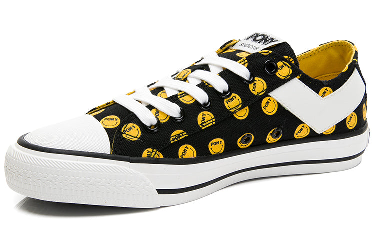 PONY Canvas Shoe Black 02M1SH16BK