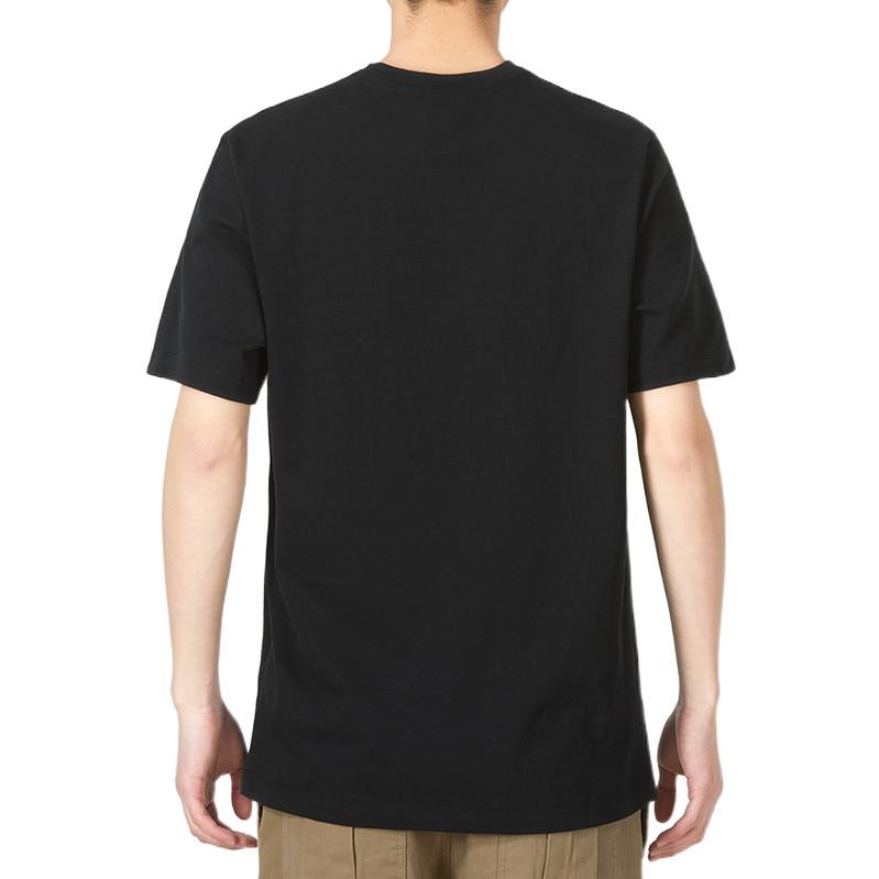 Men's Nike Multi-Color Alphabet Loose Breathable Running Training Short Sleeve Black T-Shirt DH8979-010