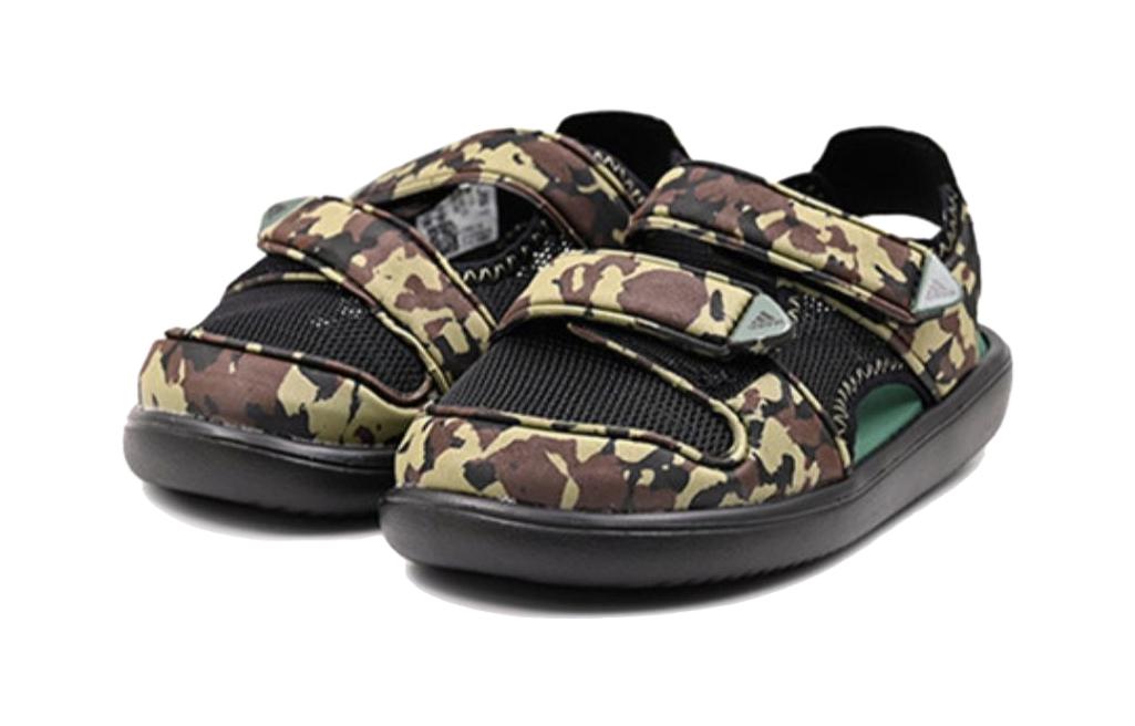 (PS) adidas Comfort Sandals Camouflage 'Brown' HP6790