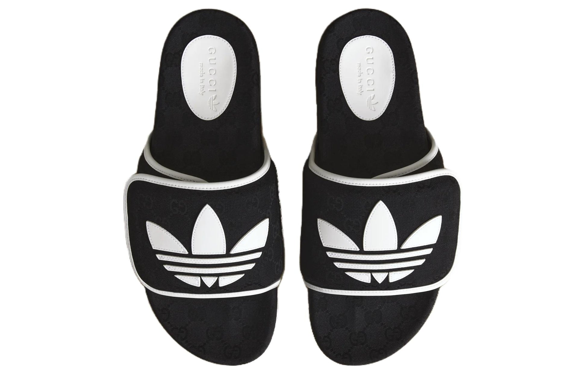 adidas Gucci x Slide Sandal 'Black GG Monogram' IE2275