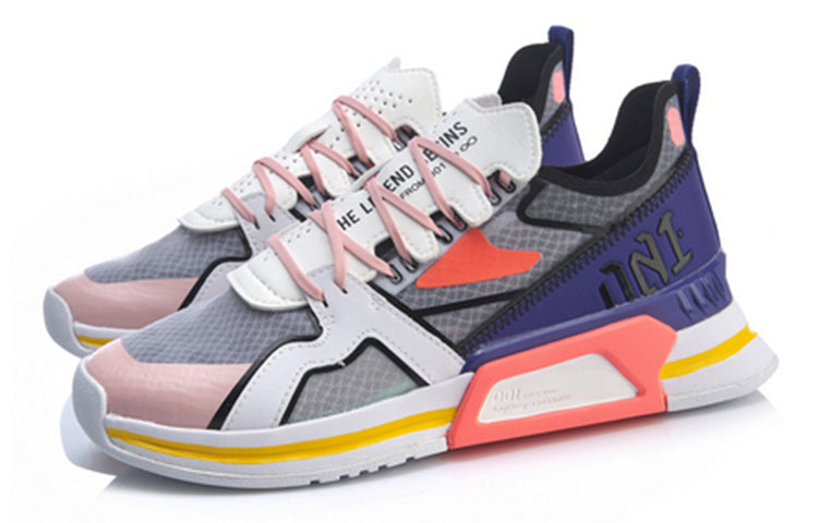 (WMNS) Li-Ning 001 T1000 Low 'White Purple' AGLP022-1