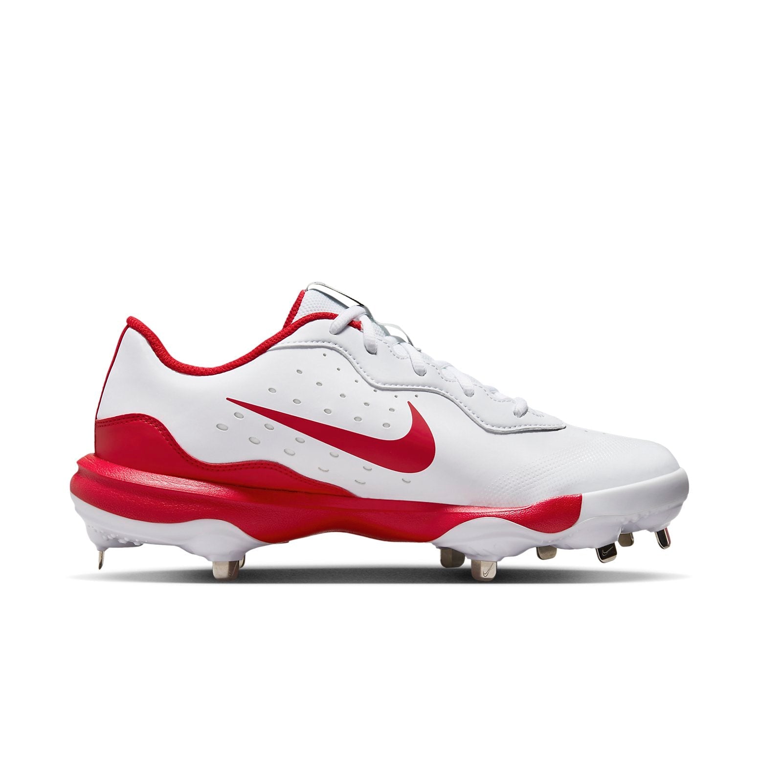 Nike Alpha Huarache Varsity 4 Low 'White University Red' DJ6516-104