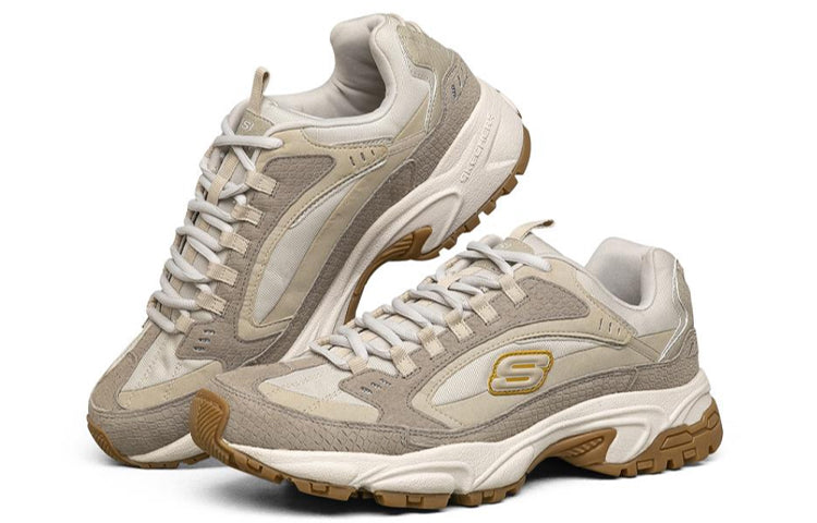 Skechers Stamina Running Shoes Beige/Gray 51710-TPE