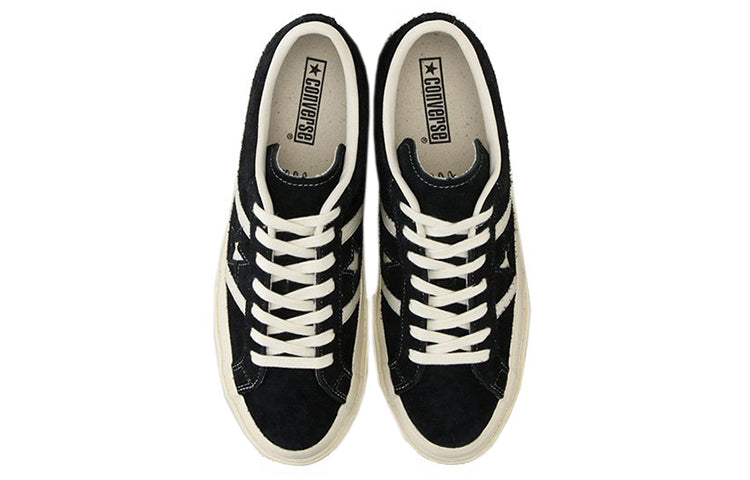 Converse Unisex Star & Bars Suede Low-Top Sneakers Black 1CL659