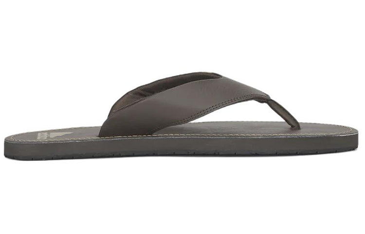 adidas Coset II Slippers 'Brown Yellow' EX2336
