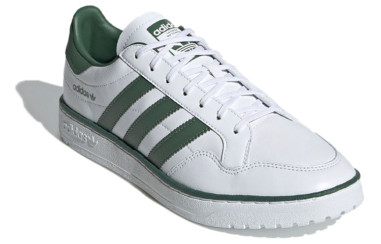 adidas Team Court Shoes 'White Collegiate Green' FY2720