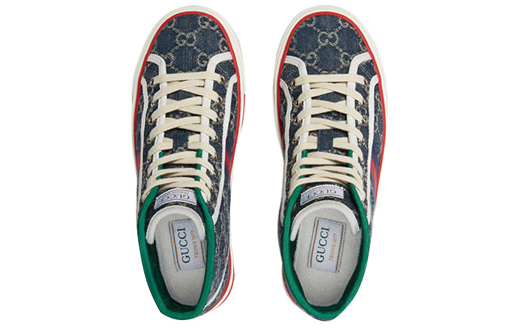 (WMNS) Gucci Tennis 1977 High 'Denim' 627838-2KQ90-4464