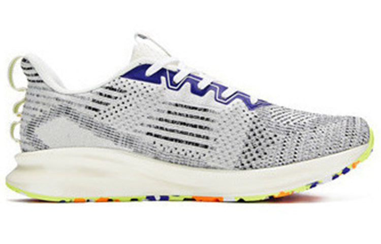 361 Degrees x QU!K Titanium Speed 2.0 Running Shoes 'White Fluorescent Green' 572012225-1