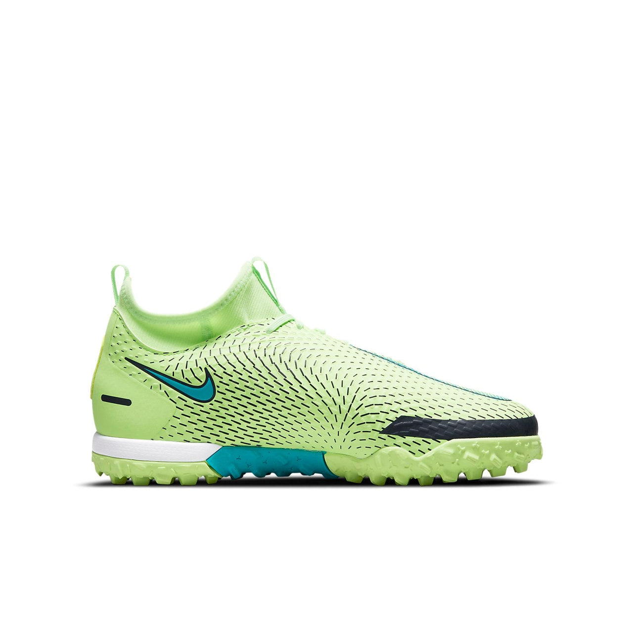 (GS) Nike Phantom GT Academy DF TF 'Fluorescent Green Blue White' CW6695-303