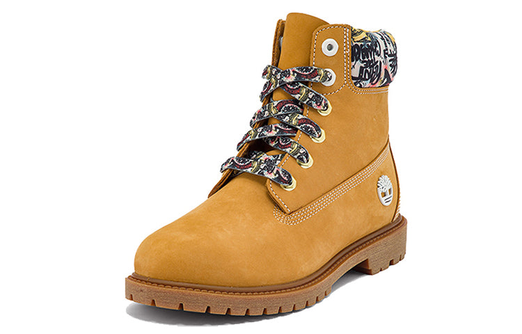 (WMNS) Timberland Made With Liberty Fabrics 6 Inch Boot 'Yellow' A5XA7W